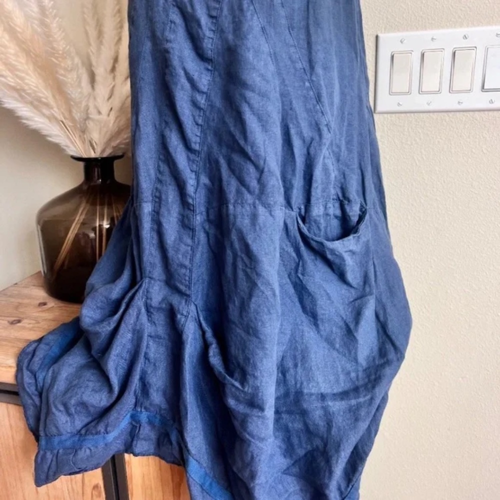 Haris Cotton 100% Linen Dress - Picture 2 of 6